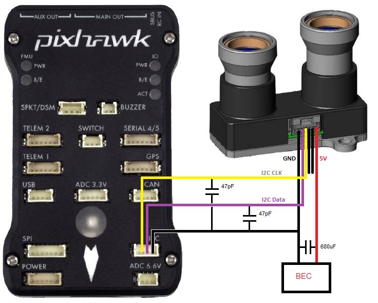 ../_images/RangeFinder_LIDARLite_Pixhawk_v2_Capacitor_3.jpg